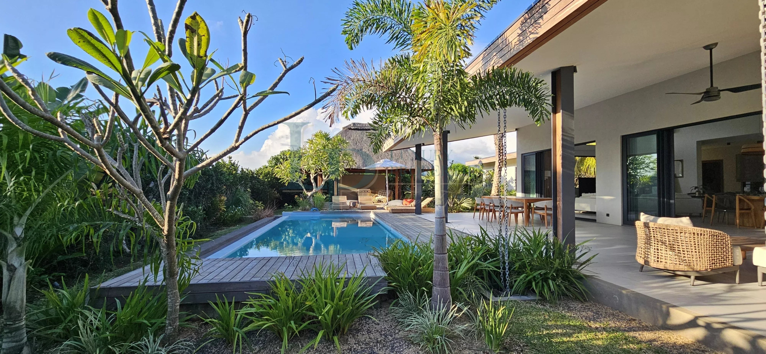 Villa de luxe à l’île Maurice située à Tamarin avec piscine privée