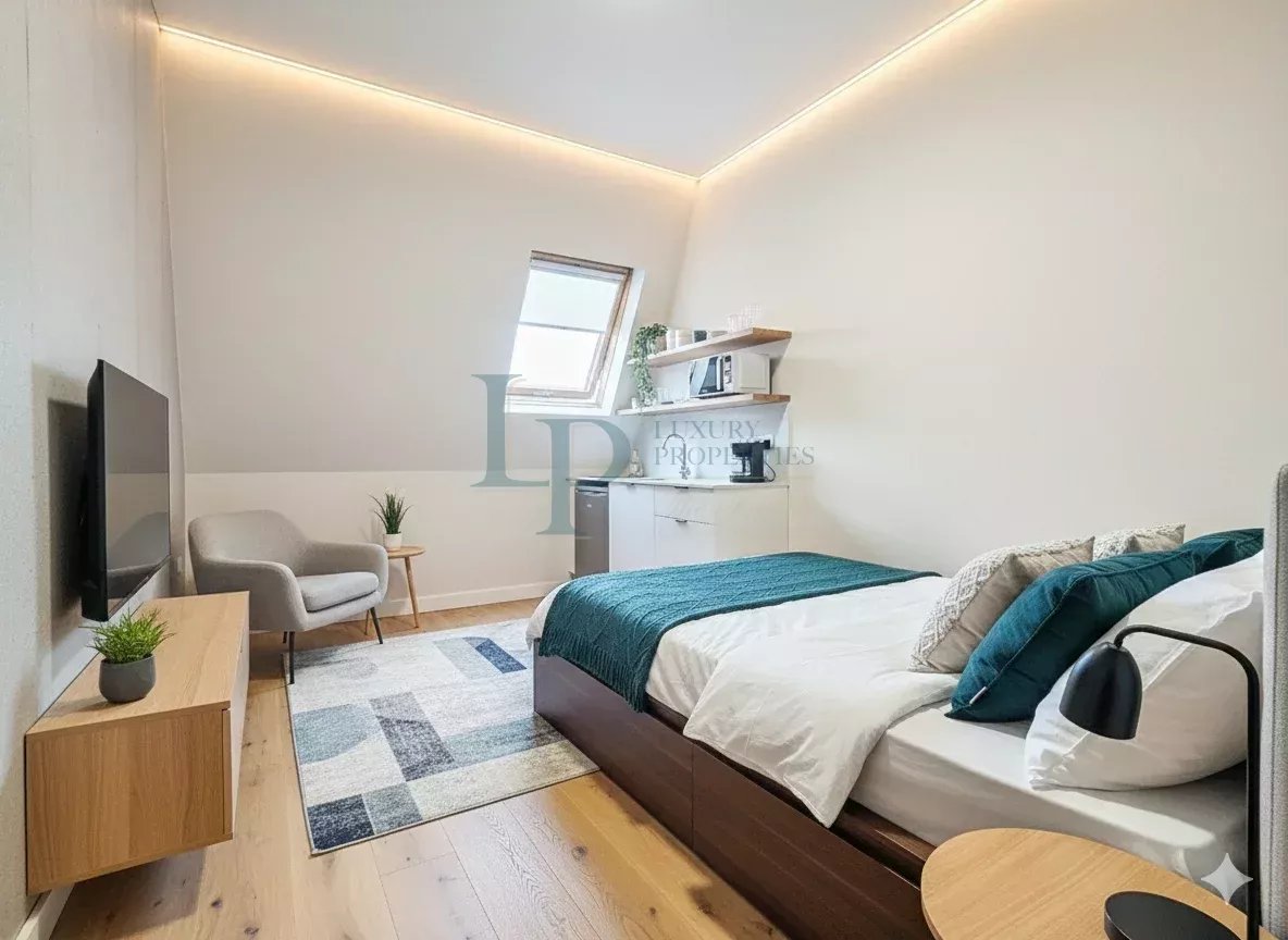 Charming studio in Plaine-Monceau