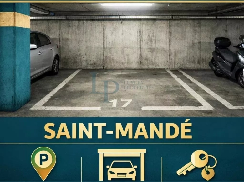 Parking en sous sol – Saint Mandé – VIncennes