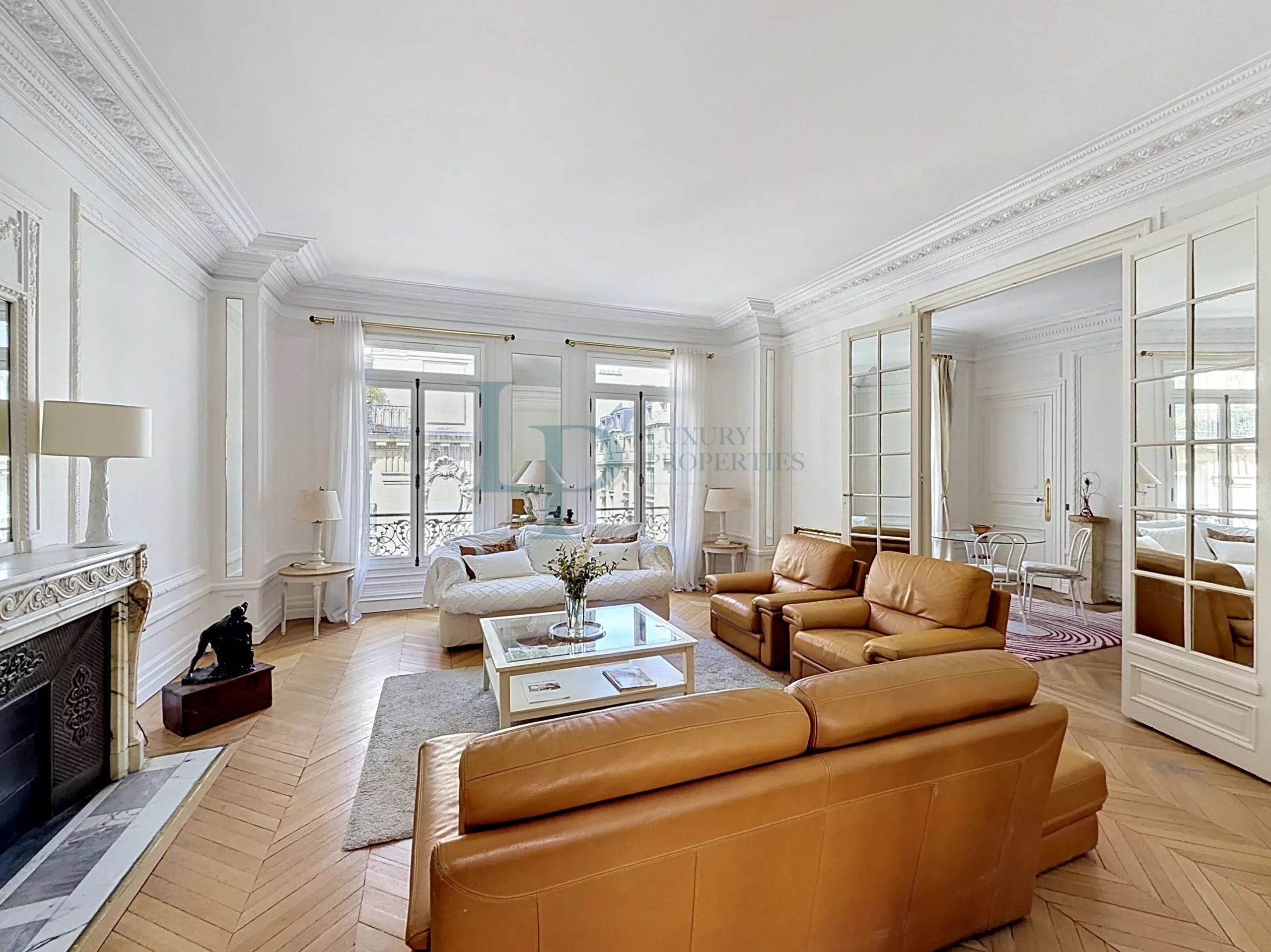 EXCLUSIVITY – PARIS VIII – 6-ROOM APARTMENT – 3/4 BEDROOMS –