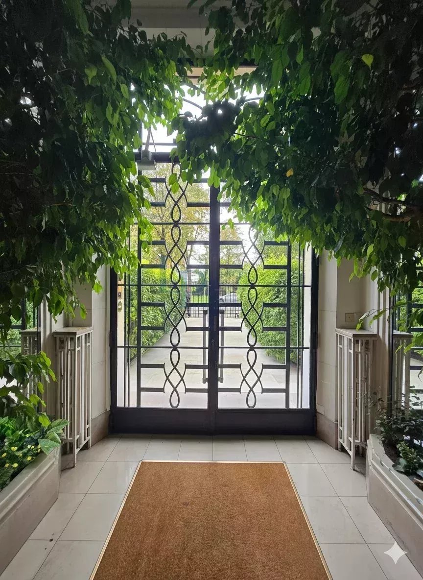Modern apartment in Neuilly-sur-Seine with panoramic view