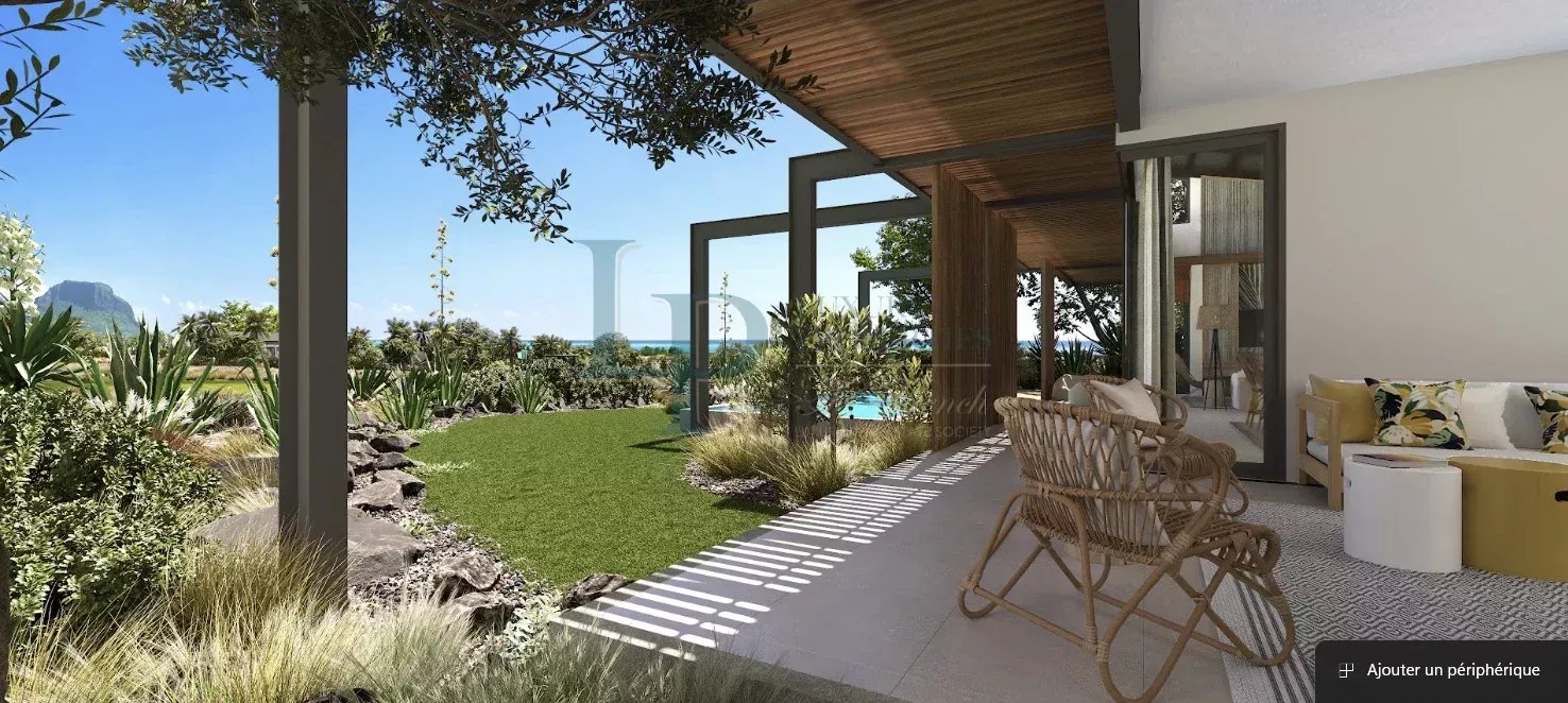 Maison à construire sur un domaine de golf dans l’Ouest de l’île Maurice