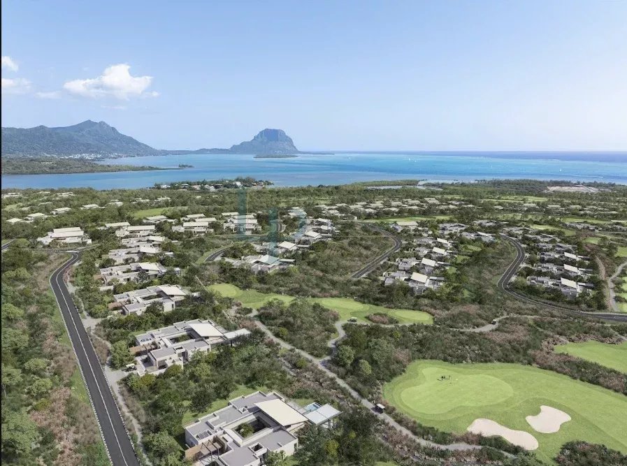 Maison à construire sur un domaine de golf dans l’Ouest de l’île Maurice