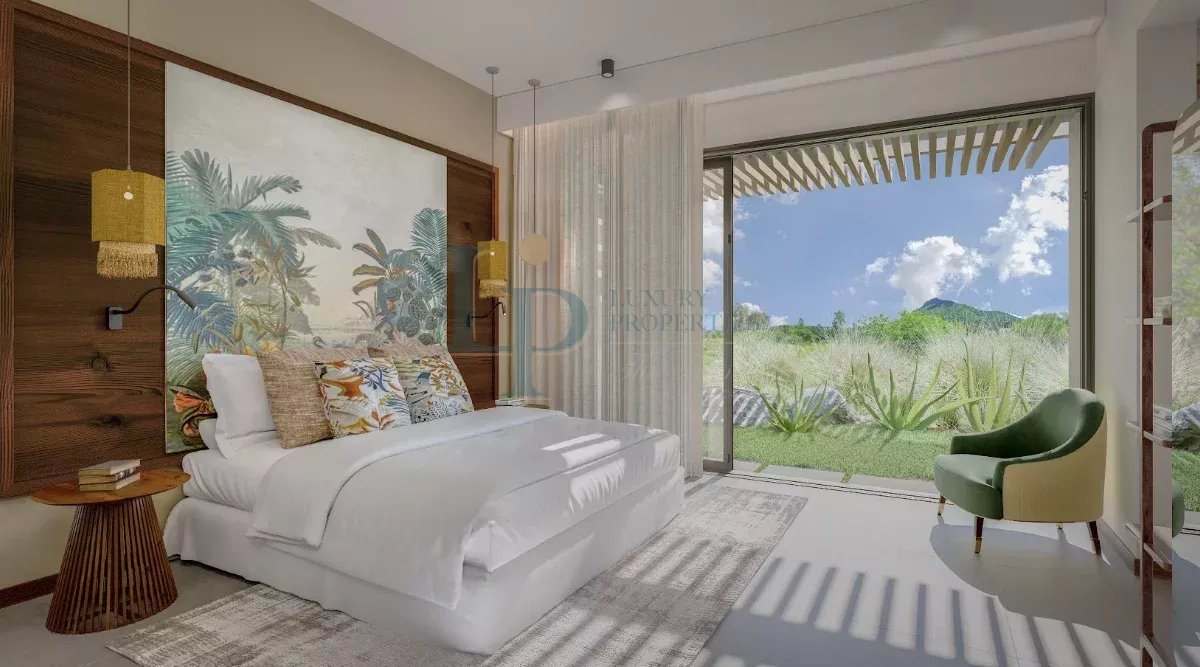 Maison à construire sur un domaine de golf dans l’Ouest de l’île Maurice