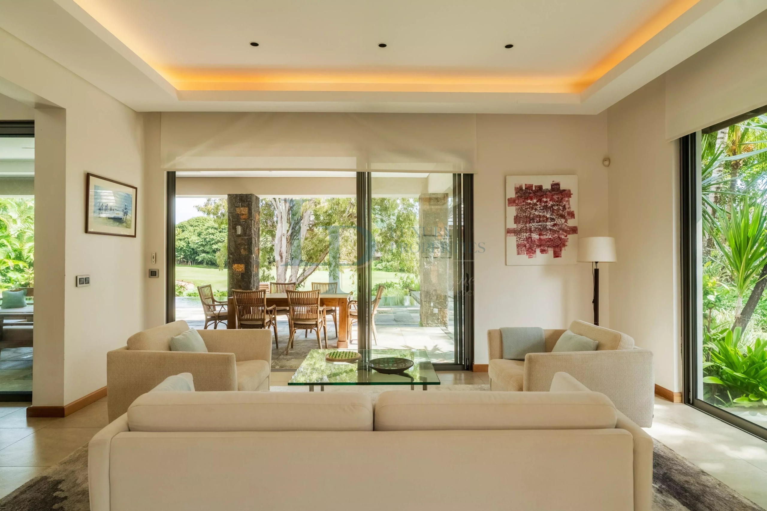 Superbe villa avec vue sur le Golf