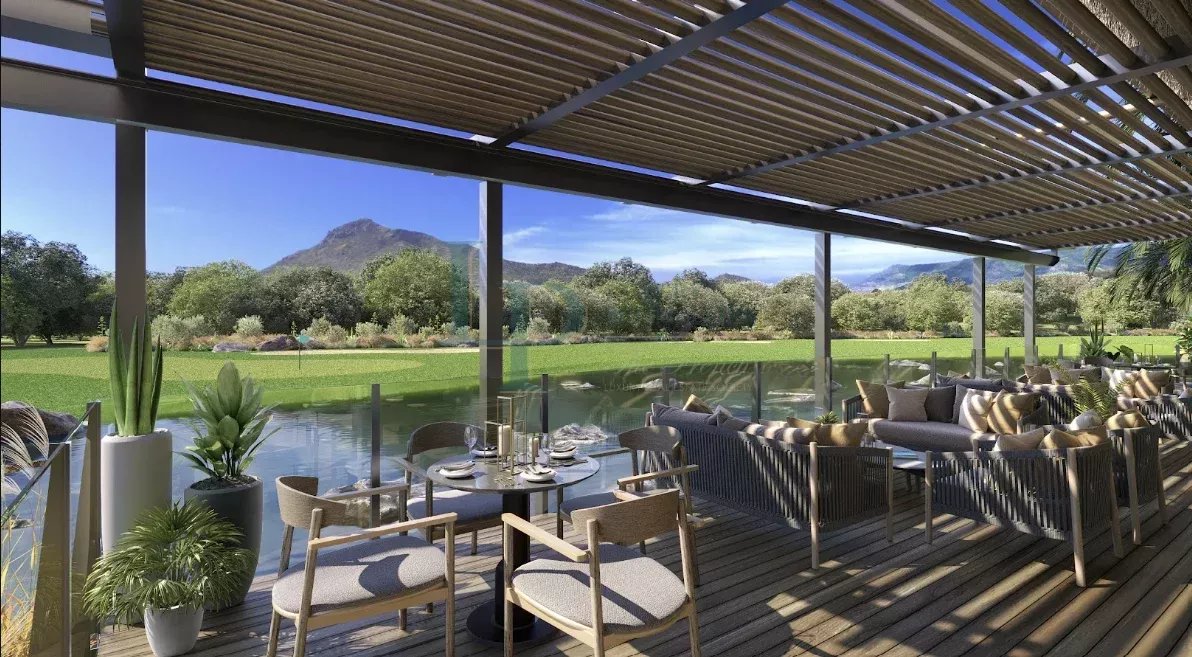 Maison à construire sur un domaine de golf dans l’Ouest de l’île Maurice