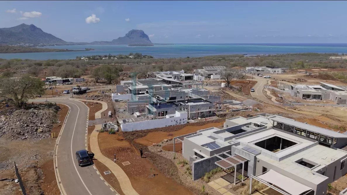 Maison à construire sur un domaine de golf dans l’Ouest de l’île Maurice