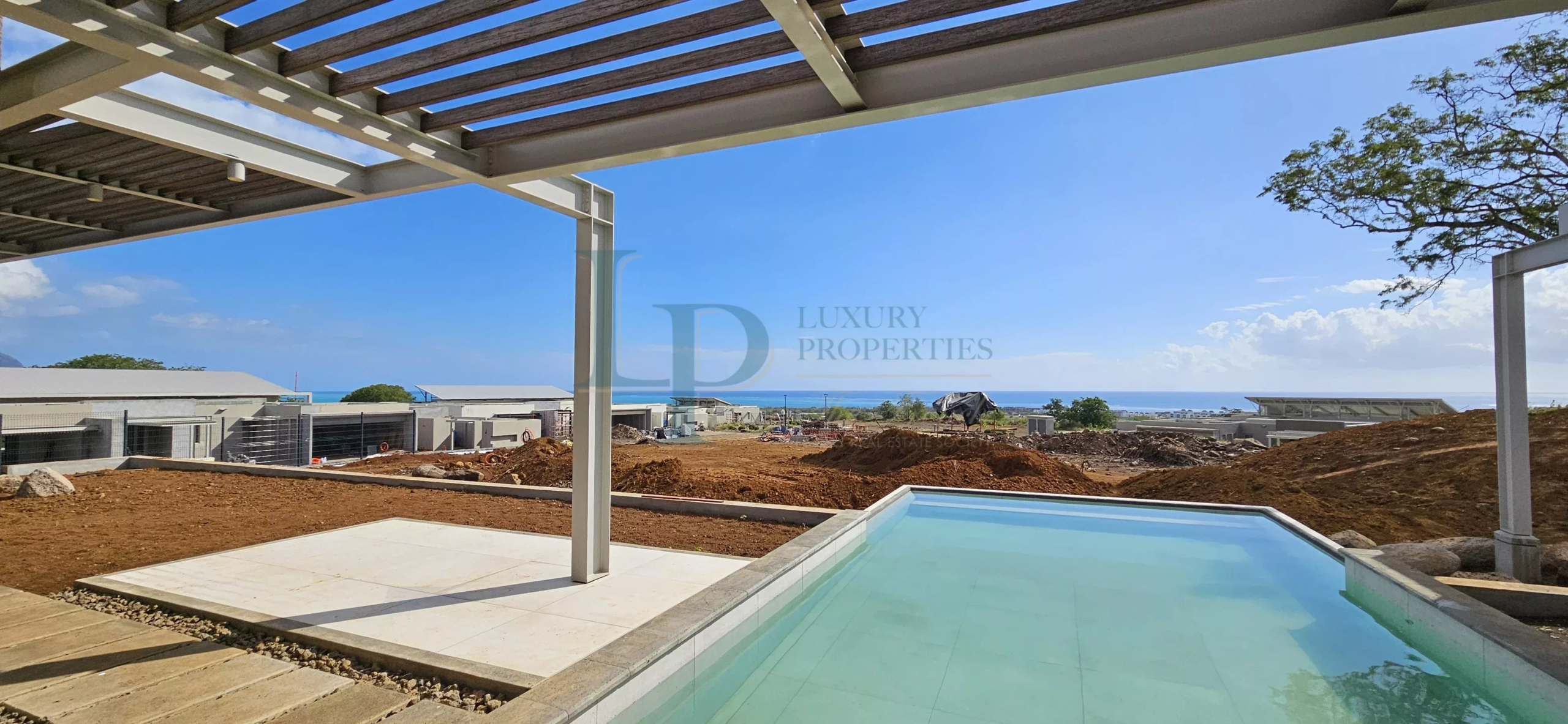 Maison à construire sur un domaine de golf dans l’Ouest de l’île Maurice