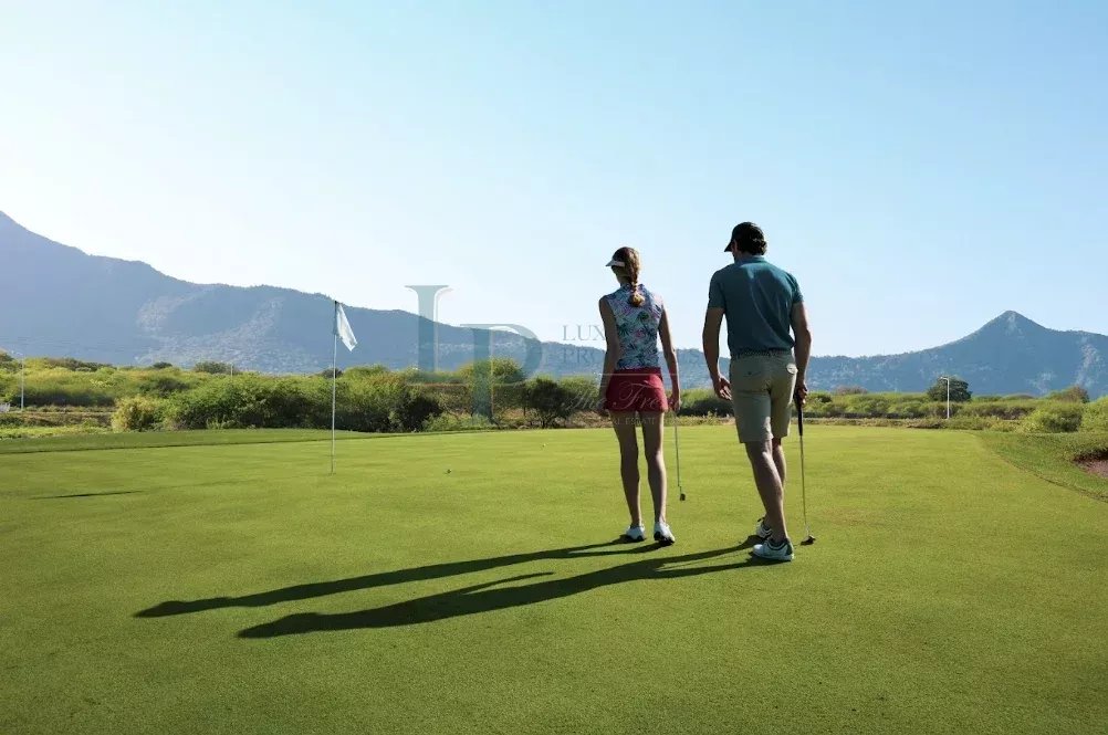 Maison à construire sur un domaine de golf dans l’Ouest de l’île Maurice