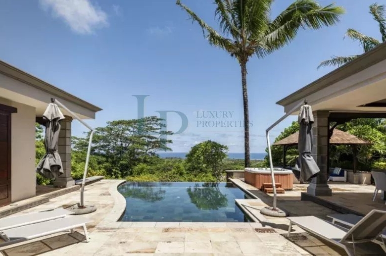 Superbe villa avec panorama sur l’océan
