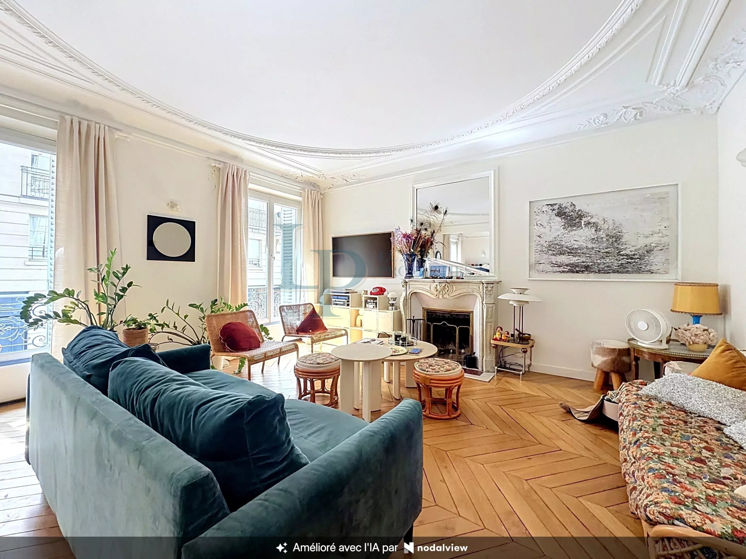 6e6bb317b859f61715ad89ff3607eb7b_27a3b09e03_2896-original-46309-0.jpg PARIS VIII – EUROPE / VILLIERS – appartement de 4 pièces – entièrement rénové – au calme