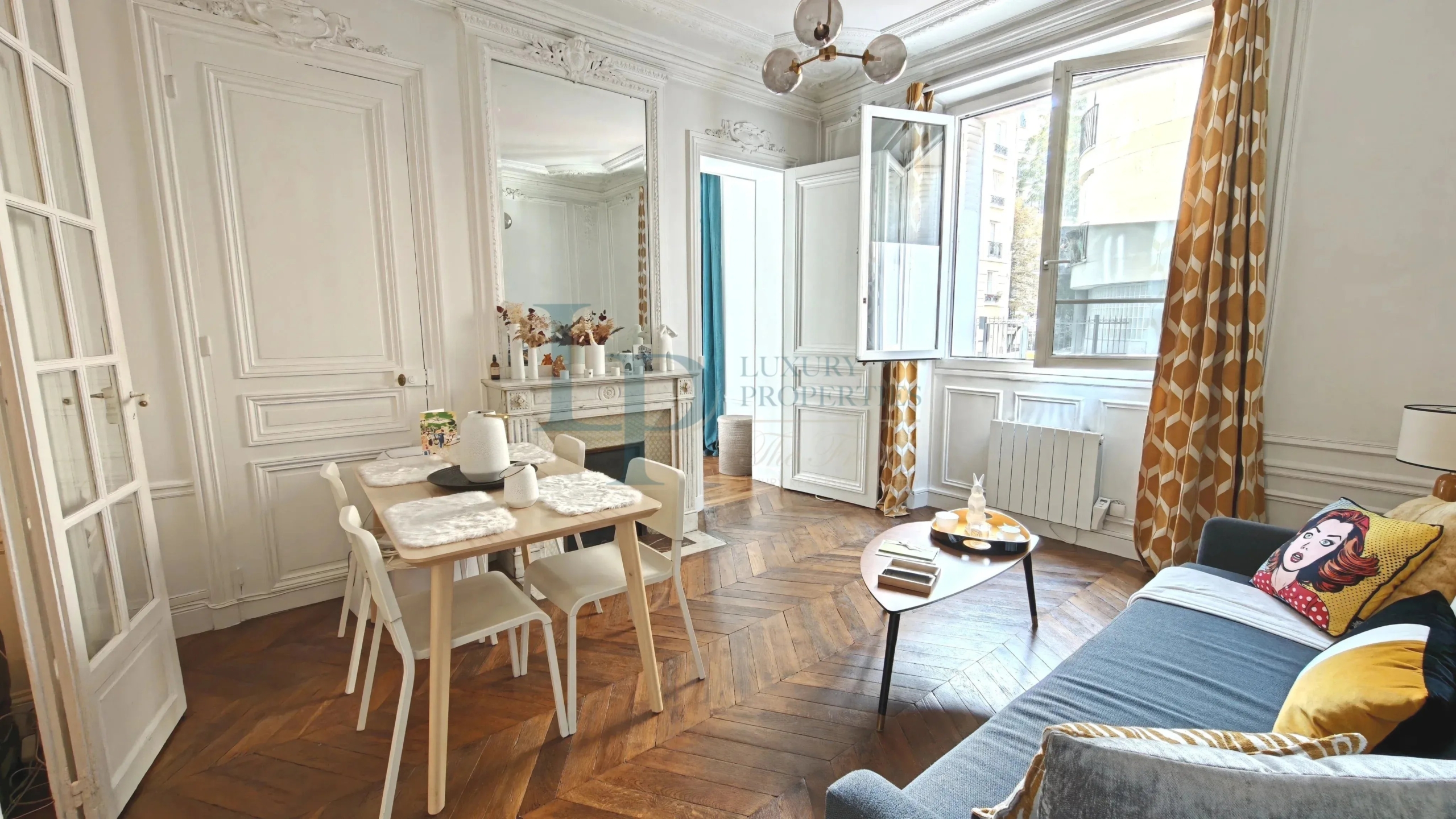 Paris 16e, Passy : 45 m² de charme ancien