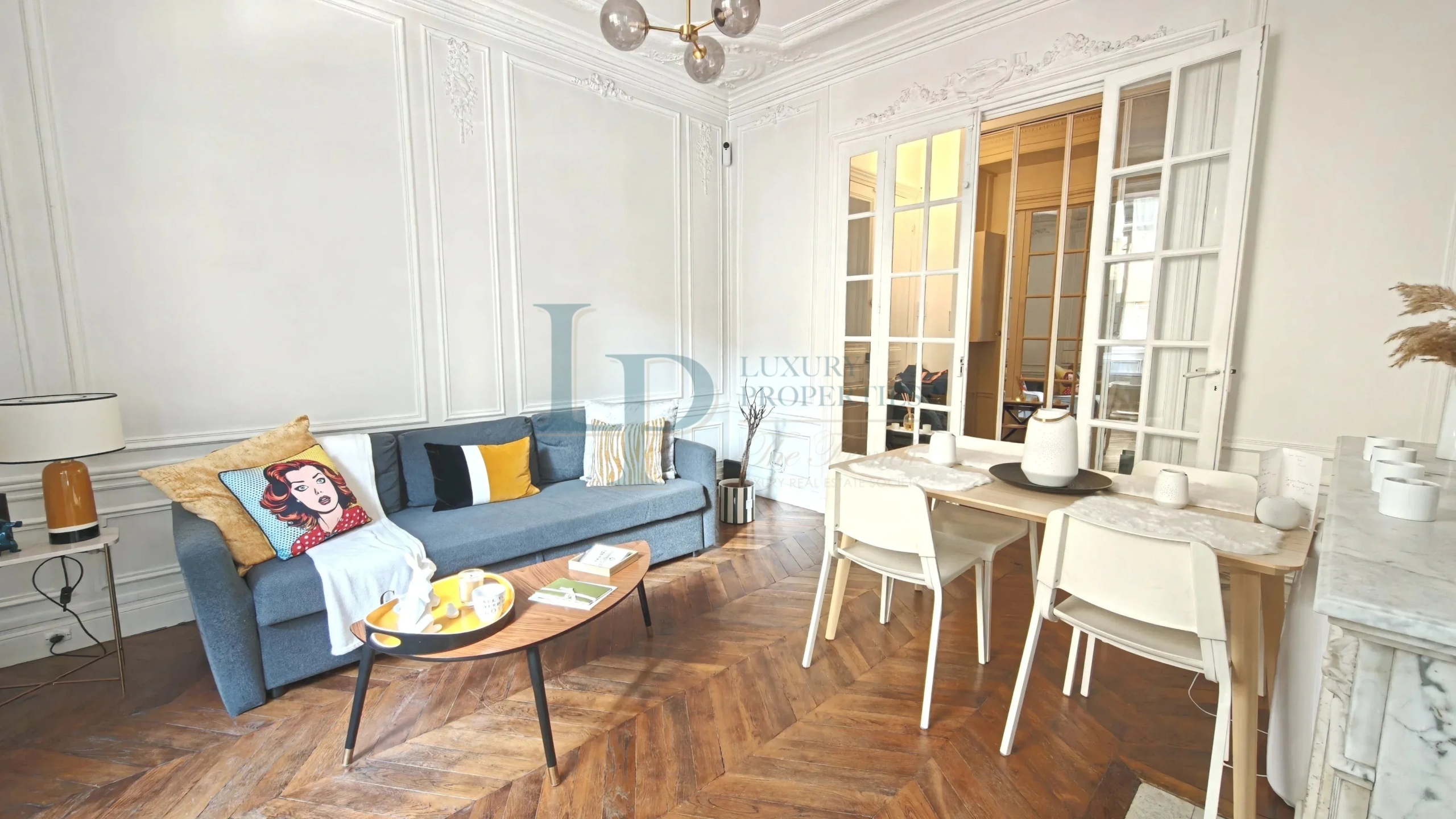 Paris 16e, Passy : 45 m² de charme ancien